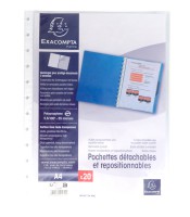 Pochette amovible pour protège document EX071 x20 R.56270E