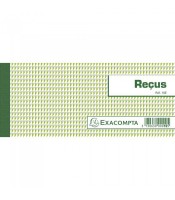Carnet 9x22.5cm reçus 50 feuilles R.10E