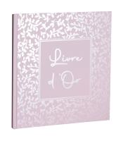 Livre d'or 21x19cm  140 pages rose candy R.47364E