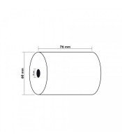 Bobine 76x60x12mm machine à calculer 31m offset R.40980E s