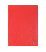Protège-documents 100 vues rouge pp R.8555E  FRANCO BRITANIQUE