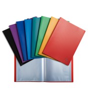 Protège-documents 40 vues coloris assortis 3/10éme opaque R.8520E 