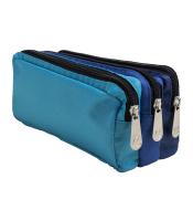 Fourre-tout rectangulaire polyester 3 compart couleur ass R.52950E