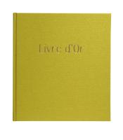 Livre d'or 21x19cm  140 pages gamme Pop'N Co vert anis R.47789E