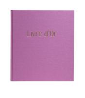 Livre d'or 21x19cm 140 pages gamme Pop'N Co lilas  R.47790E