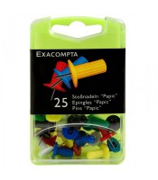 Epingle signalétique papic coloris assortis boîte de 25 R.14920E