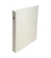 Classeur 4 anneaux dos 35mm blanc avec porte étiquette R.51388E