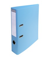 Classeur levier PVC dos 70mm bleu clair  R.59702E