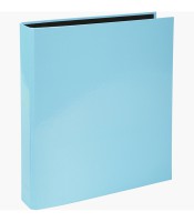 Classeur 4 anneaux A4 Aquarel bleu pastel R.51572E    XXX