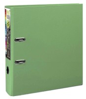 Classeur 2 anneaux dos 80mm vert anis PP prem'touch R.53356E