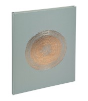 Livre d'or 27x22cm 100 pages ellipse vert céladon R.47982E
