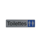 Plaques de signalisation "Toilettes Dame /Homme" R.67151E