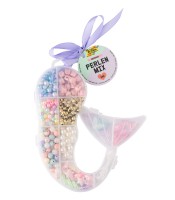 Coffret sirène de perles +fil muti tailles 240 pièces ass R.32022
