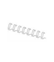 Anneaux métal 34 boucles Ø 10mm argent boîte de 100 R.5327901