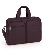 Serviette femme 40x32x7cm 15.6" Pause violine 2 poches R.412710026