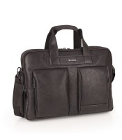Serviette homme 42x31x9cm 15.6" Command marron R.413820