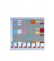 Tableau planning fiches T - 7 colonnes 24 fentes  R.2911080