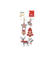 Stickers Scency tag 3D fantaisie 