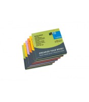 Note repositionnable 75x75mm Px 6x100f 4 coloris spring  R.5854-76