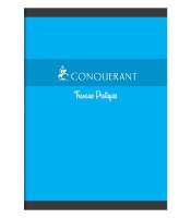 Cahier A4 travaux pratiques 60p.S+60p.U. 70g piqûre conquérant