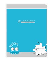 Cahier 17x22 écriture seyès 2.5mm sécail 32pages 90g conqué R10010473