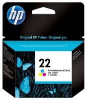 Encre HP 22 - 3 Couleurs C9352AE PSC1410 DJ3920 DJ3940 XXXX