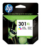 Encre HP 301XL Couleurs P Deskjet 1050 2050-s 3054( 330p) CH564EE