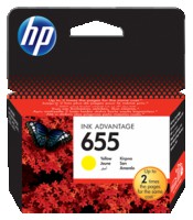 Encre HP 655 Jaune CZ112AE pour série 4625 (600 pages)
