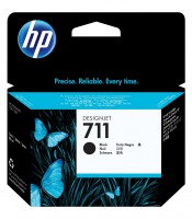 Encre HP 711 Noir CZ133A p/T120/T520