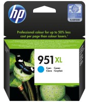 Encre HP 951XL Cyan CN046AE pour Série 8100 (1 500 pages)