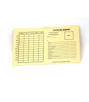 Carte de travail