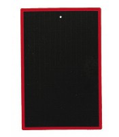 Ardoise noire plastique 16x24cm R.FAR200061