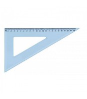 Equerre 60° 21cm cristal en blister R.956543/FTE750162
