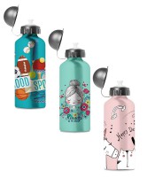 Gourde aluminium 500ml coloris assortis R.792042/FAS100071