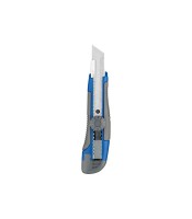 Cutter 18mm bi-matière plastique +2 lames en blister R.BCU180182