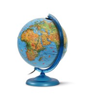 Globe 25cm kids lumineux bleu R.464412/FOP550063