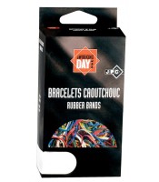 Elastique tailles et coloris assortis boîte de 100gr R.FEL000292