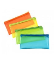 Fourre-tout plat pvc fluo coloris assortis R.804902/FFT000061