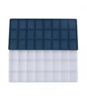 Palette rectangulaire plastique 6 alvéoles R.3500018