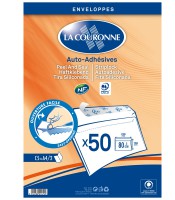 Enveloppe 162x229 blanche paquet de 50 80g R.1579     s