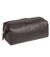 Porte documents 37.5x28.5x6.5cm Basile toile cuir noir R.TBAS4000N01