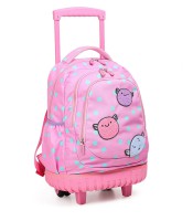 Trolley grand modèle Joy rose 3 compartiments R.LS02847