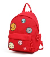 Sac à dos moyen modèle smiley rouge R.LS42173