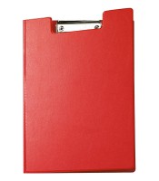 Porte-blocs A4 rouge avec rabat R.2339225