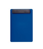 Porte-blocs A4 plastique bleu porte stylo noir R.2325037