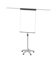 Tableau blanc 97x66cm magnétique + paperboard mobile R.6372682