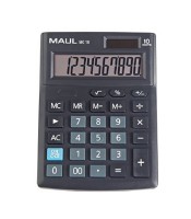 Calculatrice 10 chiffres de bureau solaire MC10 à pile R.7265490