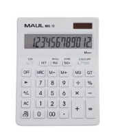 Calculatrice 12 chiffres de bureau MXL 12 blanc R.7267002