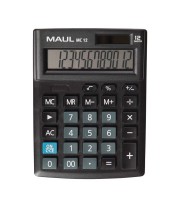 Calculatrice 12 chiffres de bureau solaire MC12 à pile R.7265890