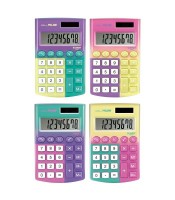 Calculatrice 8 chiffres solaire de poche compact sunset R.159512SN